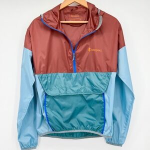 Cotopaxi Teca Half Zip Windbreaker Jacket Women's Small Colorblock Hooded